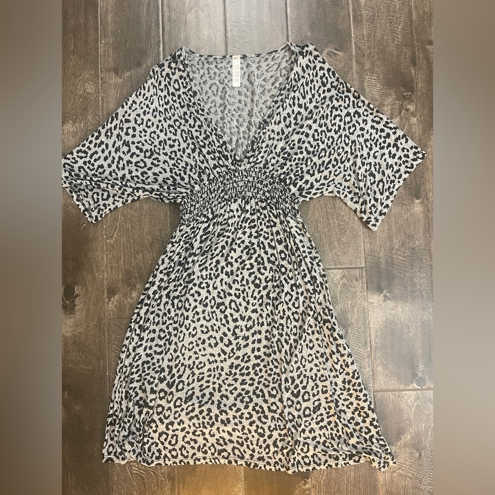 Maternity Leopard Print Dress